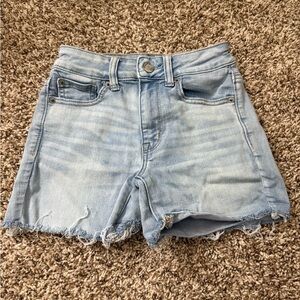 American Eagle Light Blue Jean Shorts